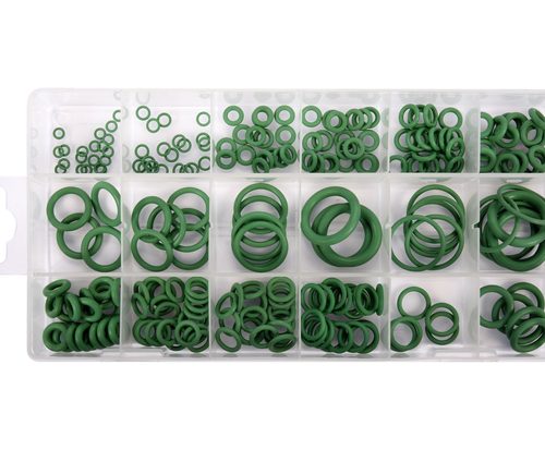 225 SZT ORINGÓW DO KLIMATYZACJI, MATERIAŁ: HNBR, ROZMIARY METRYCZNE YATO