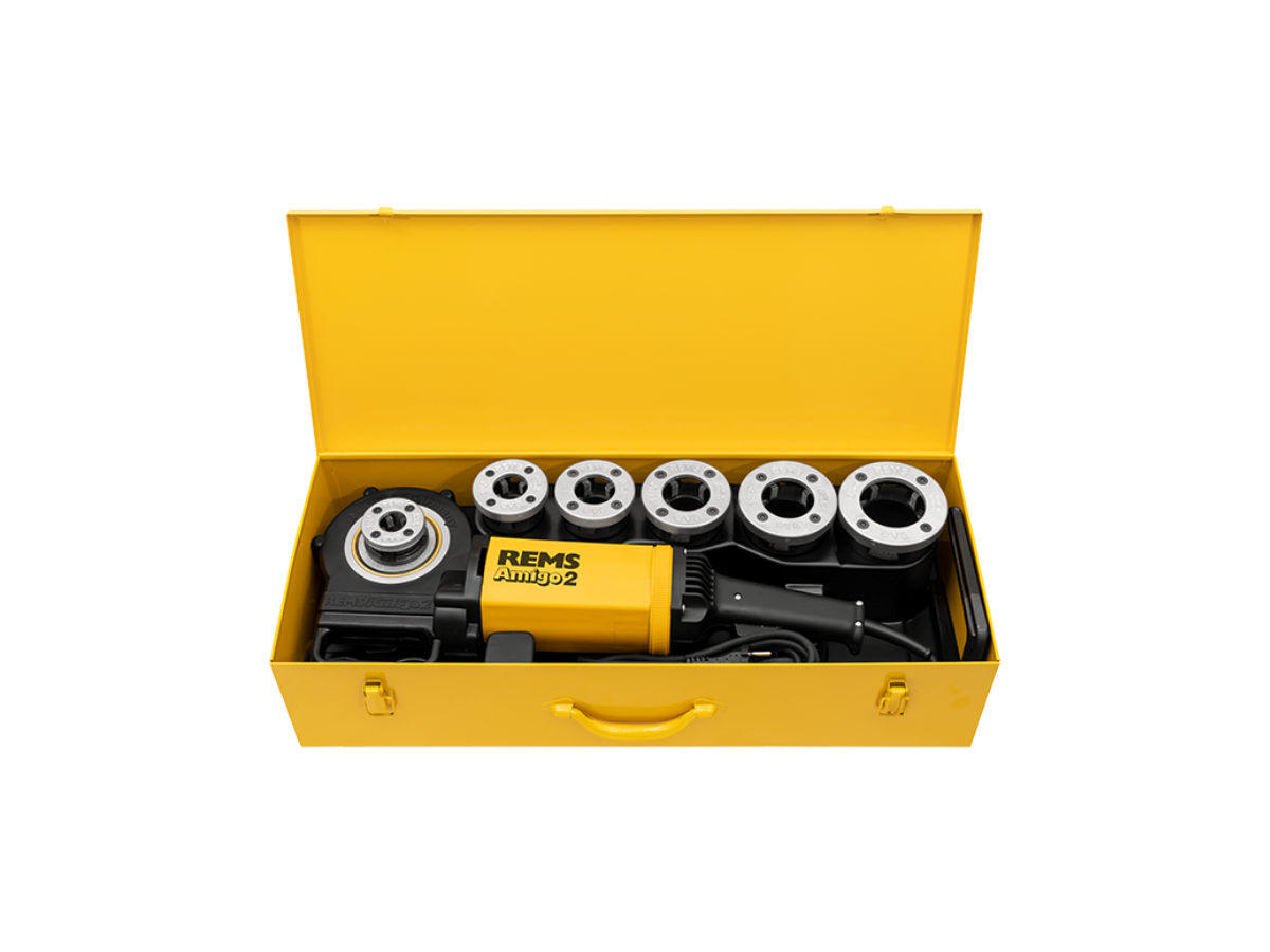 REMS Amigo 2 – elektryczna gwintownica ręczna 1/2"–2"