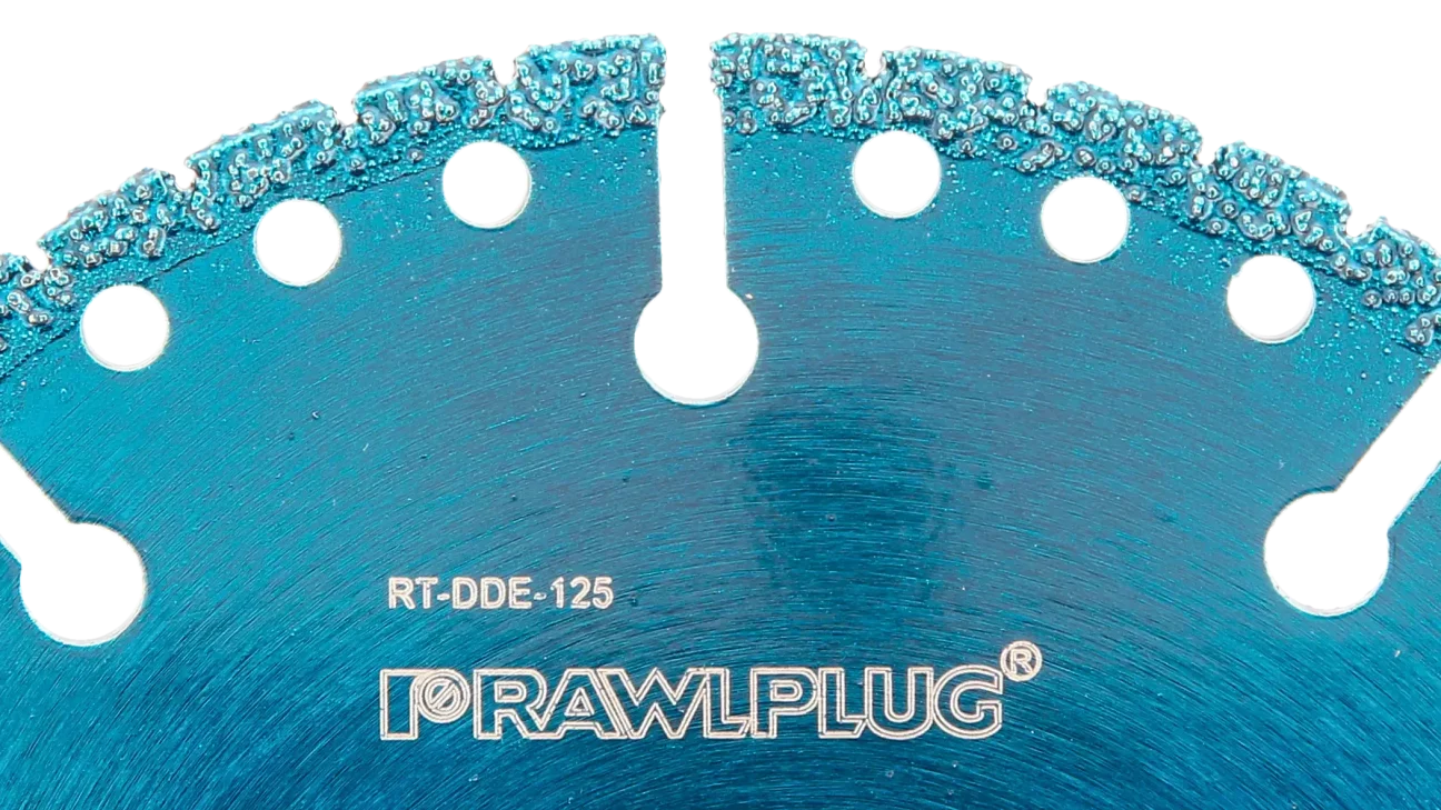 Tarcza z nasypem diamentowym uniwersalna 125x22,23 mm Rawlplug - obrazek 3