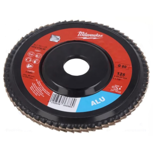 Tarcza listkowa do aluminium 125 × 22,2 mm G60 Milwaukee 4932479092