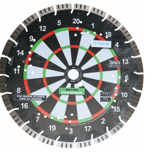 NOZAR BETON CHAMPION 230 mm – tarcza diamentowa do kostki brukowej i betonu